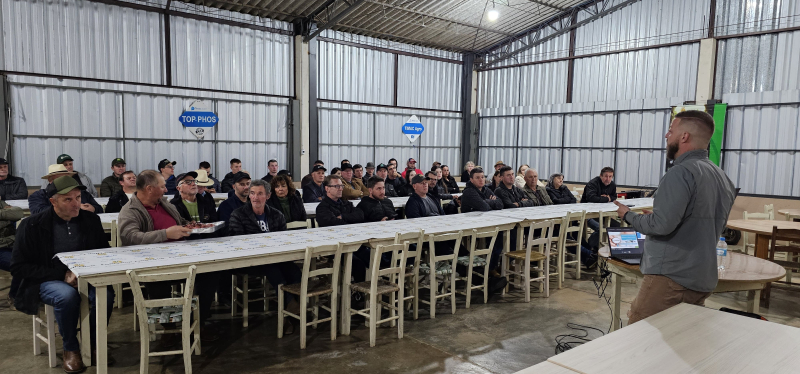 Palestra de Fruticultura em Caçador