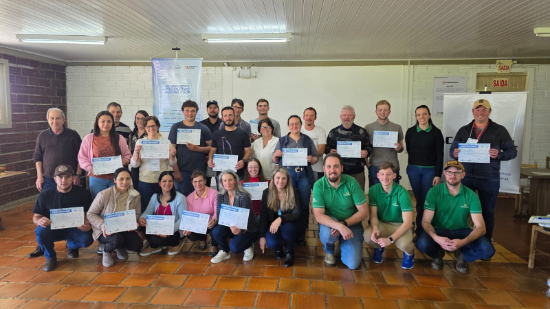 Encerramento Curso De Olho na Qualidade Rural.